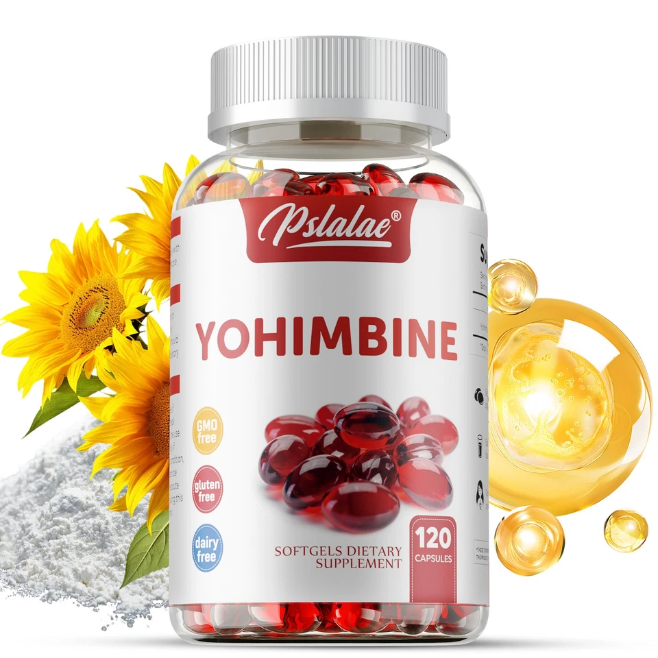 PSLALAE Yohimbin HCL 10 Mg – Steigert Energie, Herzgesundheit Und Sportliche Leistung