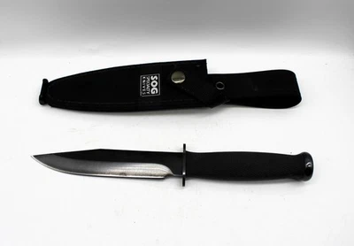 SOG Specialty Knives Seki Japan Government Fixed Blade with Sheath - Image 1 of 4