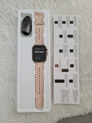 Smartwatch Damen Fitnesstracker Armbanduhr Uhr Sportuhr - Bild 1 von 4