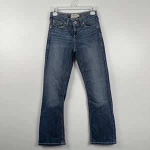 Ariat R.E.A.L. Jeans Damen 14 (26x29) Blau Mid Rise Straight Stretch Western - Bild 1 von 17