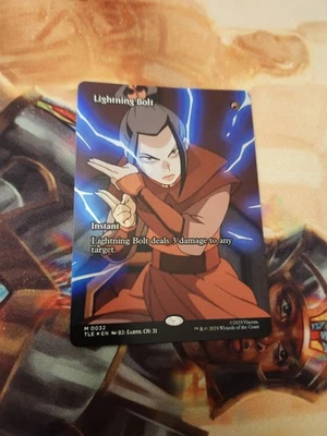 Lightning Bolt (Borderless) - Avatar: The Last Airbender *FOIL* NM - Image 1 of 2