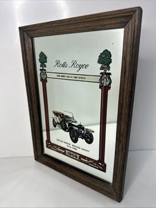 Rolls Royce Silver Ghost Mirror, Breweriana, Pub Mirror, Man Cave, Advertising - Picture 1 of 7