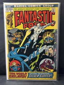 Fantastic Four #123 Marvel 1972 Silver Surfer & Galactus App (5.0) - Picture 1 of 1