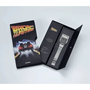 New CASIO CLASSIC Back To The Future Collaboration model Watch CA-500WEBF-1AJR - Picture 1 of 8
