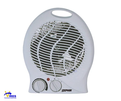 Termoventilatore Regolabile Scaldino Bagno 1000/2000W Antiribaltamento ZTRM1 - Immagine 1 di 3