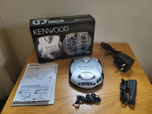 Kenwood DPC-393 Portable CD Player Vintage 90s Retro Discman - Boxed - GWO - - Picture 1 of 19