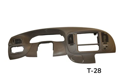 97-03 Ford F150 Pickup Expedition Taupe / Tan Cluster Bezel Dash Vents Oem - Image 1 of 4