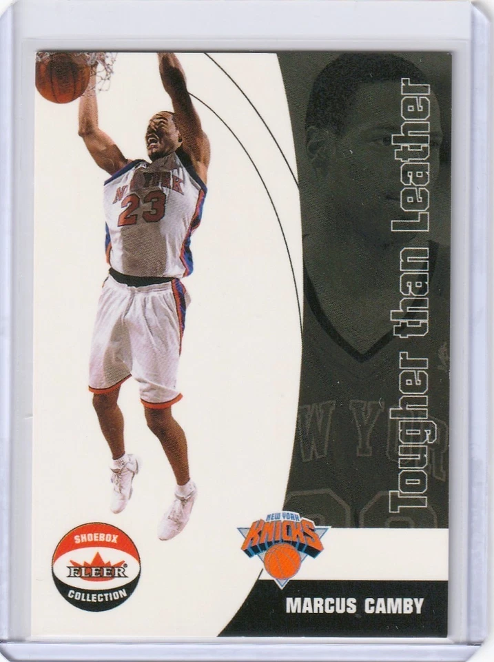 2001-02 Fleer Shoebox Collection Tougher Than Leather Marcus Camby #7TL - Image 1 of 2