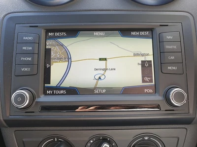 Seat Ibiza MK4 Stereo Sat Nav Head Unit & Control Complete 2012-2017 5F0919604A - Image 1 of 4