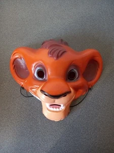 MASQUE ROI LION SIMBA DISNEY CÉSAR NEUF AVEC ÉLASTIQUE ET ÉTIQUETTE 1994 - Bild 1 von 13
