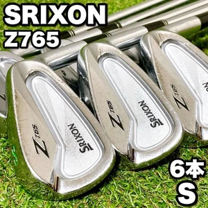 SRIXON Z765 Irons #5-9,Pw(6Clubs)/DYNAMIC GOLD S200/Flex:Stiff/ Iron set - Picture 1 of 12
