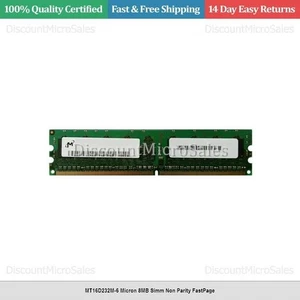 MT16D232M-6 Micron 8MB Simm Non Parity FastPage - Picture 1 of 1