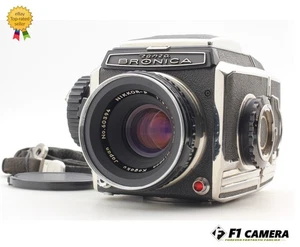 Rare Genuine shield [Near MINT] Zenza Bronica S Film Camera 75mm f2.8 Lens JAPAN - Picture 1 of 13