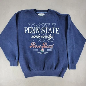 Vintage 1995 Penn State Nittany Lions Rose Bowl Crewneck Sweatshirt Gr. L Grafik - Bild 1 von 6