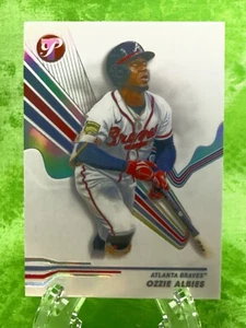 Ozzie Albies - Refractor - 2024 Topps Pristine #81 - Atlanta Braves - Picture 1 of 10