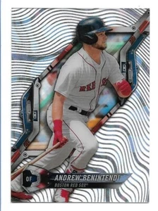 Andrew Benintendi 2018 Topps High Tek Pattern 1 Waves Magma Diffractor #HT-ABE - Bild 1 von 2
