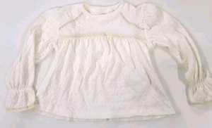 ZARA KIDS GIRLS FANCY SHIRT BLOUSE SIZE 7 - Picture 1 of 2