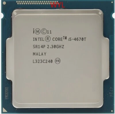 Intel Core i5-4670T SR14P 2.3GHz 4 Cores 45W LGA1150 CPU Processor - Image 1 of 3