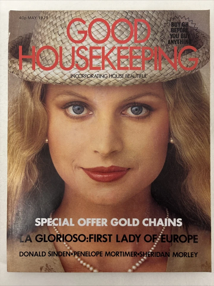 Good Housekeeping Magazine May 1979 Vintage UK Home Decor Health Beauty Food — 第 1/2 张图片