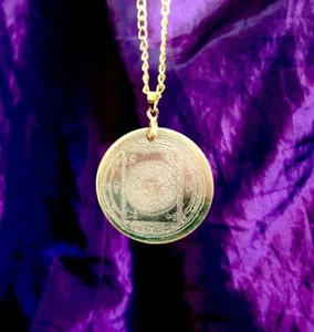 TALISMÁN PULLETA NEGRO LATÓN SÓLIDO para ELIMINAR OBSTÁCULOS Magia Oculta Wicca - Imagen 1 de 1