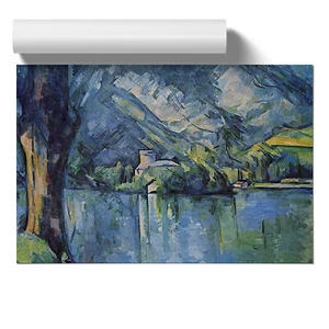 Paul Cezanne The Lac Annecy Unframed Wall Art Poster Print Decor Living Room - Picture 1 of 4