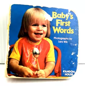 Babys First Words Chunky Book Random House 1985 - Picture 1 of 6