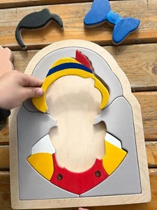 Giant Wooden Puzzle -Handmade,Safe, and Educational Toy for Kids 3+ - Picture 1 of 10