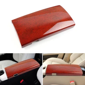 Red wood Texture Console Armrest Box Panel Cover for Mercedes Benz S Class W221 - Picture 1 of 5