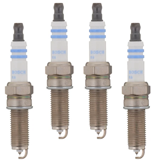 Juego de 4 bujías Bosch para Hyundai Elantra, Kona, Sonata, Tucson, Veloster Foto 1 de 1