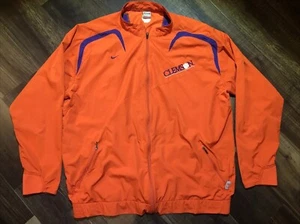 Nike Team Storm Fit Clemson Sz 3XL Vintage Full Zip Jacket Sideline Football - Picture 1 of 14