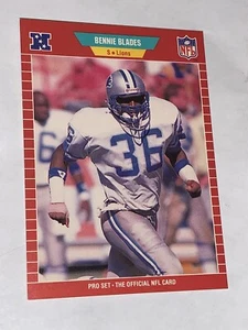 1989 Pro Set #117 Bennie Blades Football Card - Bild 1 von 2