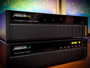 MERIDIAN 500 & 566 ๐RaRe๐ CD Transport 24-Bit DAC Stereo High-End Bundle - Picture 1 of 5