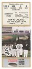 Chicago 6/30/02 Ticket! Cubs 9 White Sox 2 Mark Belhorn 2HR: BOTH SIDES OF PLATE