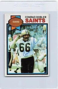 1979 Topps #103 Conrad Dobler Saints Signed Auto *K5520 - Picture 1 of 2