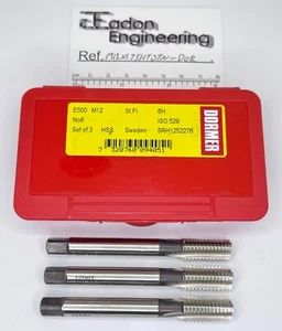M12 x 1,75 mm metrisch Gewindebohrer oder Gewindebohrer-Set, HSS. Von Top Marken. - Bild 1 von 95