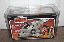 STAR WARS 1981 BOBA FETT SLAVE 1 SHIP MISB KENNER AFA 80 VINTAGE VERY RARE