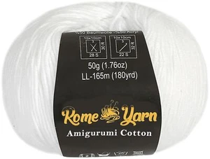 Amigurumi Cotton Yarn | 50% Cotton 50% Acrylic | #2 Fine Sport 4 Ply | Yarn f... - Picture 1 of 9