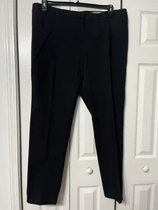 Worthington Women's Slim Fit Plus Size 22W Pants Slacks Black High Rise Stretch - Picture 1 of 6