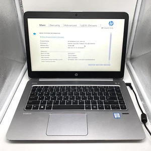 HP EliteBook Folio 1040 G3 14"| i7-6600U 2.60GHz | 16GB RAM | No SSD/OS | Boots - Picture 1 of 7