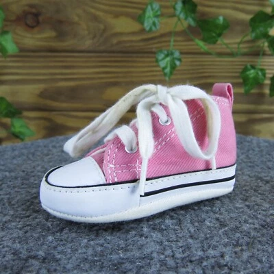 Zapatilla deportiva Converse All Star para niñas talla T 1 mediana rosa tela con cordones Foto 1 de 4