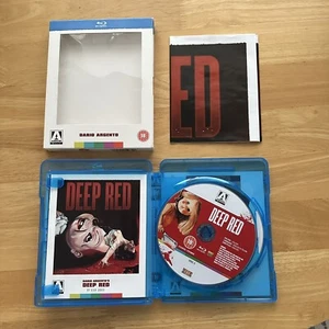 Deep Red Window Box W/ Poster & Book - Arrow Video Blu Ray - Dario Argento - Picture 1 of 4