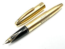 2003 SHEAFFER LEGACY 2 LIMITED EDITION MOUNT EVEREST BRUSHED GOLD FOUNTAIN PEN F