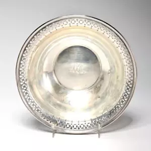 Tiffany and Co antike Sterlingsilber Obstschale leere Tasche 8,5" Durchmesser 18147 c - Bild 1 von 6