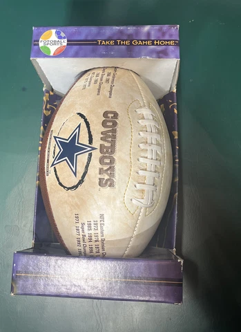 Vintage dallas cowboys Rare NFL superbowl championship tribute ball football Cover