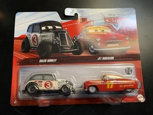 DISNEY PIXAR CARS 2 PK., Caleb Worley & Jet Robinson, Mint Condition. - Picture 1 of 1