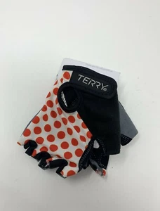New Terry Women's Cycling Gloves Size XS Polka Dots - Picture 1 of 3