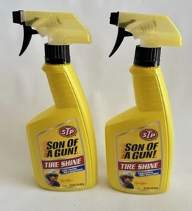 Son Of A Gun STP Tire Shine Long Lasting High Gloss Lot Of 2 Pack - Picture 1 of 2