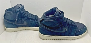 Nike Air Jordan 1 Paquete Alto Acolchado *SIN CORREA*Negro 342132-004 Para hombres Talla 9.5 - Imagen 1 de 11