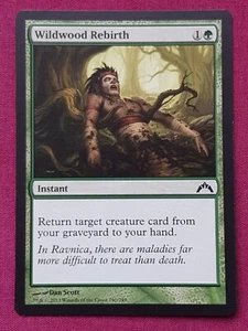 Magic The Gathering GATECRASH WILDWOOD REBIRTH green card MTG - Picture 1 of 2