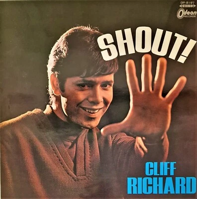 CLIFF RICHARD(THE SHADOWS)" SHOUT" JAPANESE RED RECORD LP  - Image 1 of 4